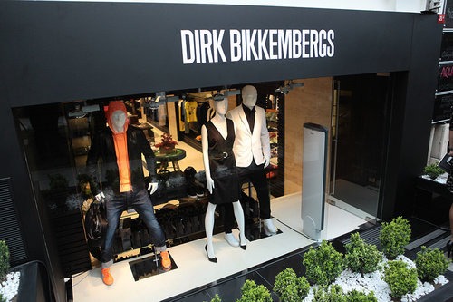 Dirk Bikkembergs monomarca Istanbul arredamento negozi