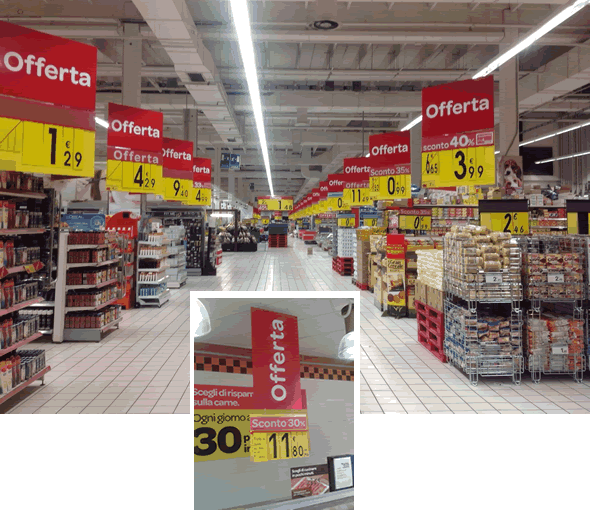 Carrefour si affida a Pasolini S.p.A. per la campagna di restyling della comunicazione di prezzo
