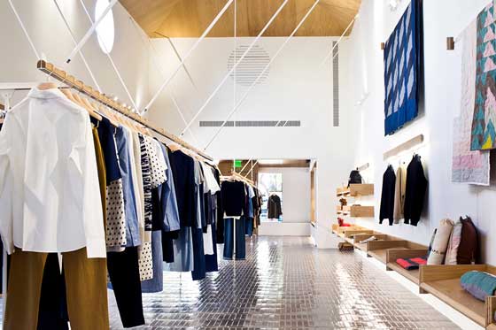 A P C Flagship store LOS ANGELES