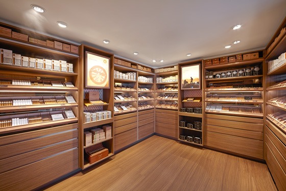 Davidoff Brussels flagship store by Arno Group