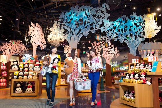 Disney store Shanghai