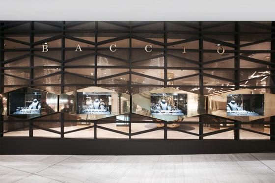 jewellery store concept for luxury brand Baccio
