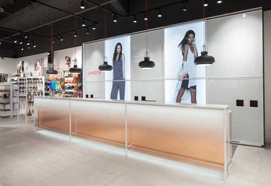 Lindex store concept by Checkland Kindleysides