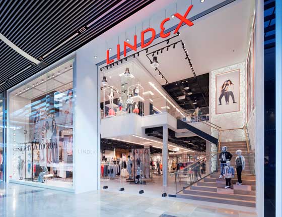 Lindex concept store by Checkland Kindleysides