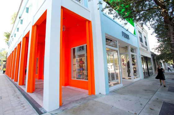 monomarca Fendi aperto nel Miami Design District