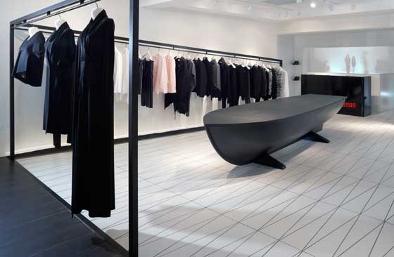HUSSEIN CHALAYAN Flagship Store progetto ZCD Architects