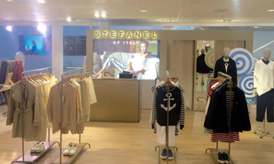 Stefanel_shop-in-shop- Oslo City department store 