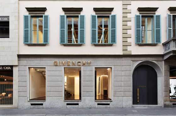 GIVENCHY expands to Italy with first store opening in Milan. | AN  Shopfitting Magazine